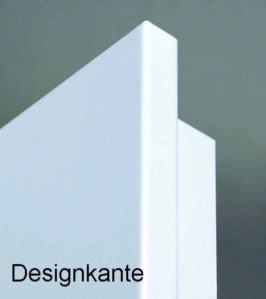 Konturdesigntür Florenz GA7 LA001, Weißlack Extraweiß